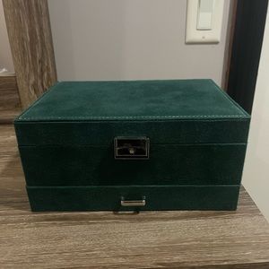 Emerald Green Jewelry Box